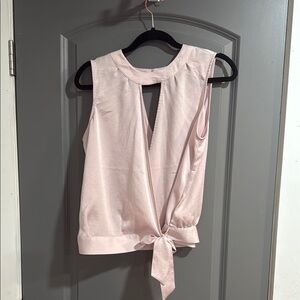 Elegant Pink Sleeveless Top